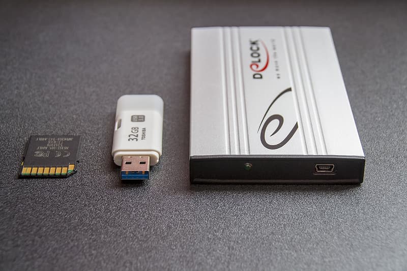 data rescue from USB key
