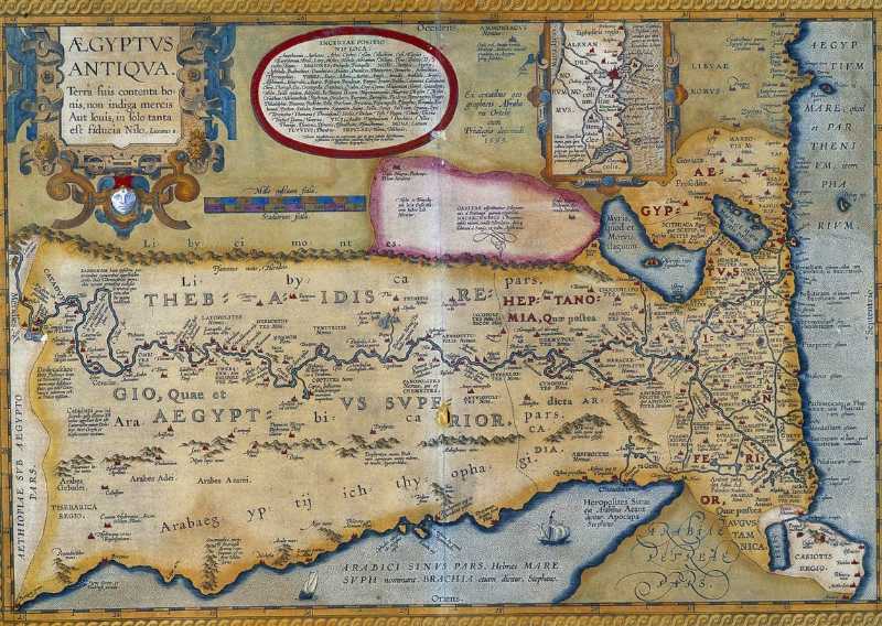 map of ancient Egypt